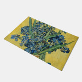 Paillasson Vase avec Irises par Van Gogh (Incliné)