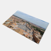 Paillasson Vatican, Italie : Vue aérienne Carré de Saint-Pier (Incliné)