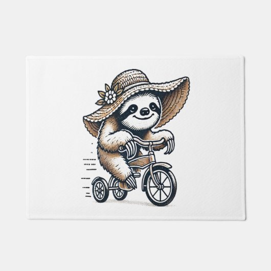 Paillasson Vélo d'équitation Sloth (Devant)