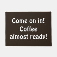 Venez dessus dans la couleur presque prête de café