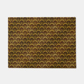 Paillasson Ventilateur d'or Art Déco Motif (Devant)