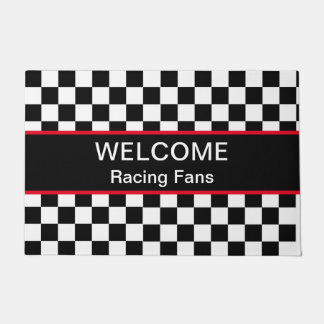 Paillasson Ventilateurs De Course De Voiture De Bienvenue
