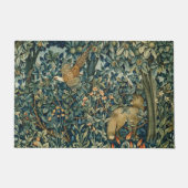 Paillasson VERDURE, ANIMAUX FORESTIERS Pheasant, Fox, Vert Fl (Devant)