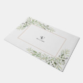 Paillasson Verdure feuille Eucalyptus Porte tout simplement m (Incliné)