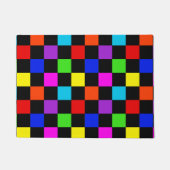 Paillasson Vérificateur néon multicolore (Devant)