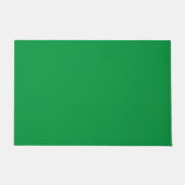 Paillasson Vert de Noël uni (Devant)