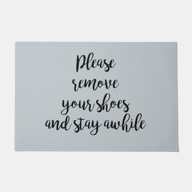 Paillasson Veuillez Enlever Votre Chaussure Sol Mat (Devant)