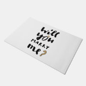 Paillasson Veux-tu m'épouser (Incliné)