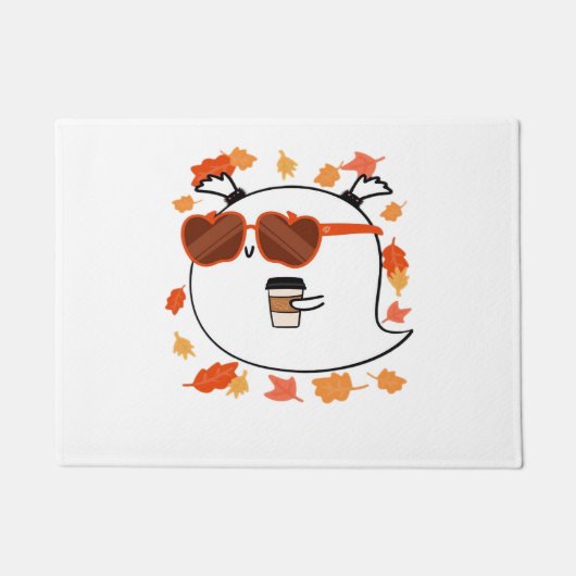 Paillasson Vibes D'Automne Cute Ghost Classic T-Shirt (Devant)