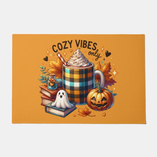 Paillasson Vibes douillettes Mat d'automne (Devant)