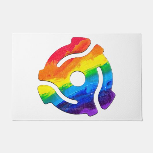 Paillasson Vibran de l'adaptateur d'enregistrement SlipperyJo (Devant)