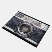 Paillasson Vieil appareil-photo noir (Incliné)