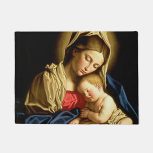Paillasson Vierge et Enfant Jésus - Sassoferrato