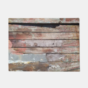 Paillasson Vieux bois rustique bateau en bois plank
