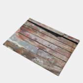 Paillasson Vieux bois rustique bateau en bois plank (Incliné)