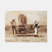 Paillasson Vieux Chats Occidentaux avec Wagon couvert (Devant)