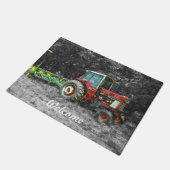 Paillasson Vieux tracteur international Painterly (Incliné)