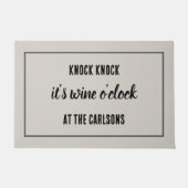 Paillasson Vin Lover Vin oClock (Devant)