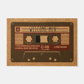 Paillasson Vinatge Radio Doormat, Retro Mat Present (Devant)