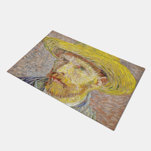 Paillasson Vincent van Gogh - Autoportrait avec Casquette de (Incliné)