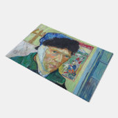 Paillasson Vincent van Gogh - Autoportrait avec oreille bandé (Incliné)