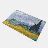 Paillasson Vincent Van Gogh - Champ de blé avec cyprès (Incliné)
