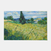 Paillasson Vincent van Gogh - Champ de blé vert avec Cypress (Devant)