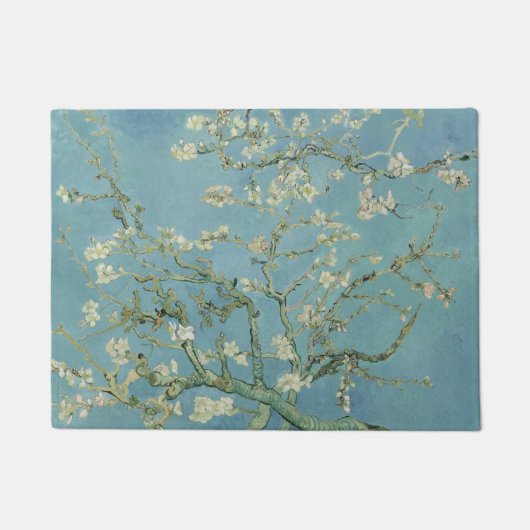 Paillasson VINCENT VAN GOGH - fleur d'amandes 1980 (Devant)