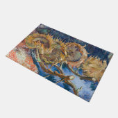 Paillasson Vincent van Gogh - Fleurs de soleil coupées en qua (Incliné)