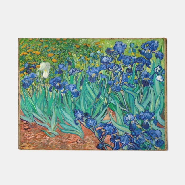 Paillasson VINCENT VAN GOGH - Irises 1889 (Devant)