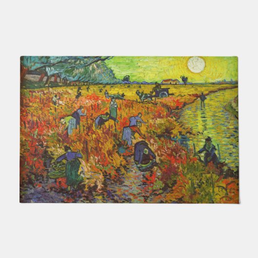Paillasson Vincent van Gogh - Le vignoble rouge (Devant)