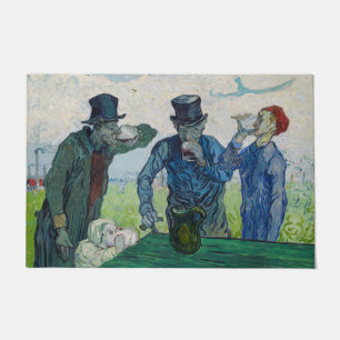 Paillasson Vincent van Gogh - Les buveurs, après Daumier
