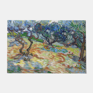 Paillasson Vincent van Gogh - Oliviers : Ciel bleu brillant