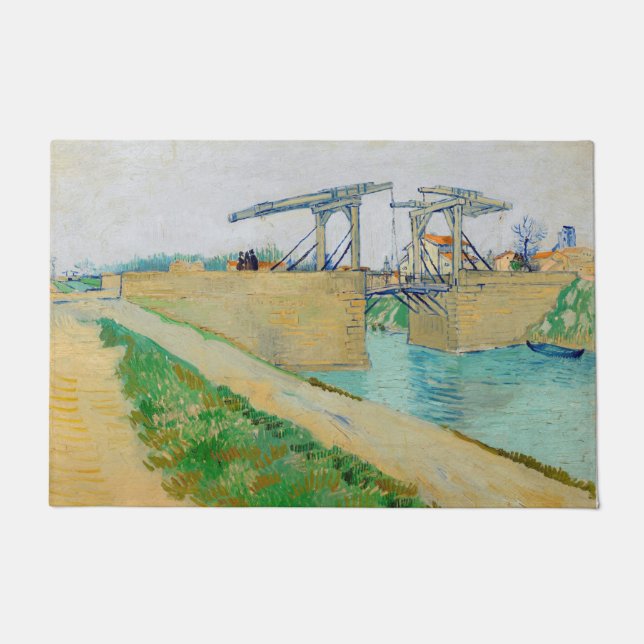 Paillasson Vincent van Gogh - Pont Langlois à Arles #2 (Devant)