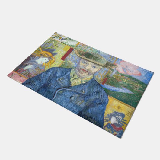 Paillasson Vincent van Gogh - Portrait de Pere Tanguy (Incliné)