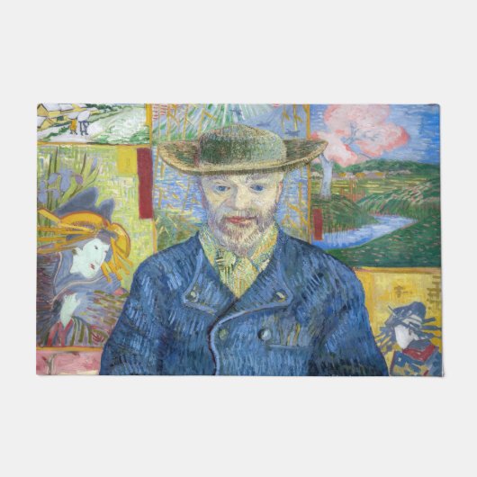 Paillasson Vincent van Gogh - Portrait de Pere Tanguy (Devant)