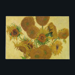 Paillasson Vincent van Gogh - Vase avec quinze tournesols<br><div class="desc">Vase avec Quinze Tournesols / Vase avec quinze tournois - Vincent Van Gogh,  août 1888 - Tournesols 1888 version française (F454)</div>