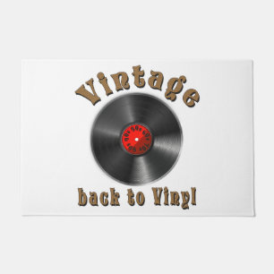 Paillasson Vintage - Back to Vinyl, the record is back