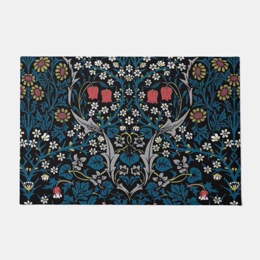 Paillasson Vintage modèle floral, William Morris (Devant)