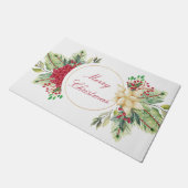 Paillasson Vintage Noël floral (Incliné)