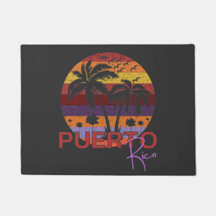 Paillasson Vintage Porto Rico Summer Beach