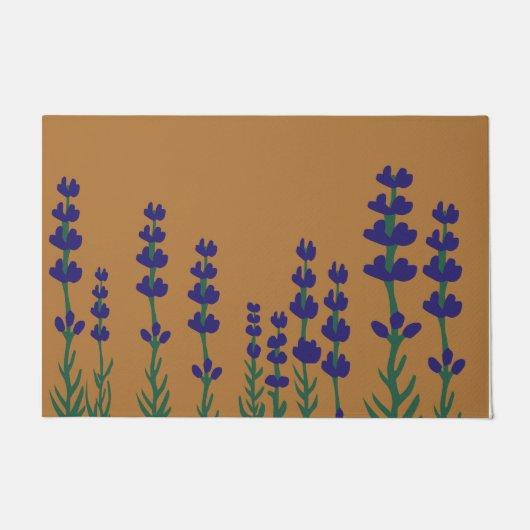 Paillasson Violet Anglais Lavender Flower Mat, Lavender Lover (Devant)