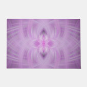 Paillasson VIOLET - Art fractal - (Devant)