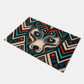 Paillasson Visage de loup aztèque (Incliné)