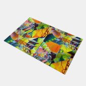 Paillasson Vivid Contemporains Dreams in Watercolor Artwork (Incliné)