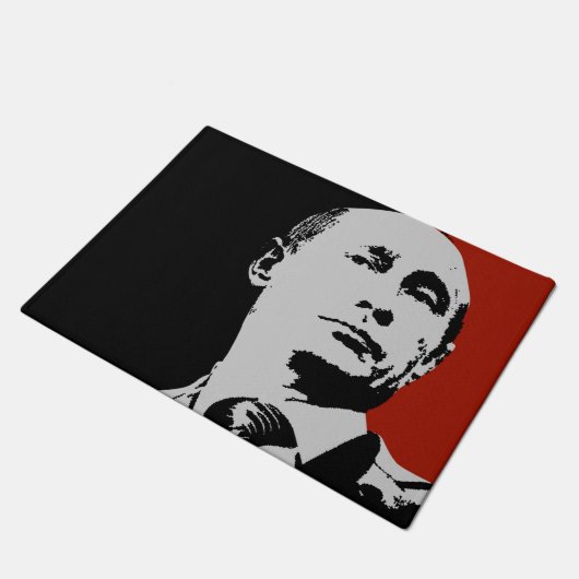 Paillasson Vladimir Poutine rouge (Incliné)