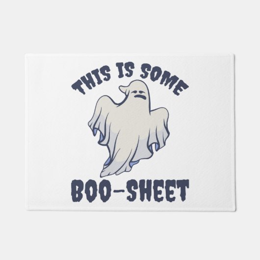 Paillasson Voici un Boo Sheet Sassy Ghost (Devant)