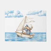 Paillasson Voilier Teddy Bear (Devant)