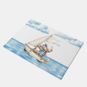 Paillasson Voilier Teddy Bear (Incliné)