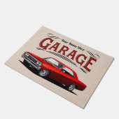 Paillasson Voiture à moto classique 1967 (Incliné)